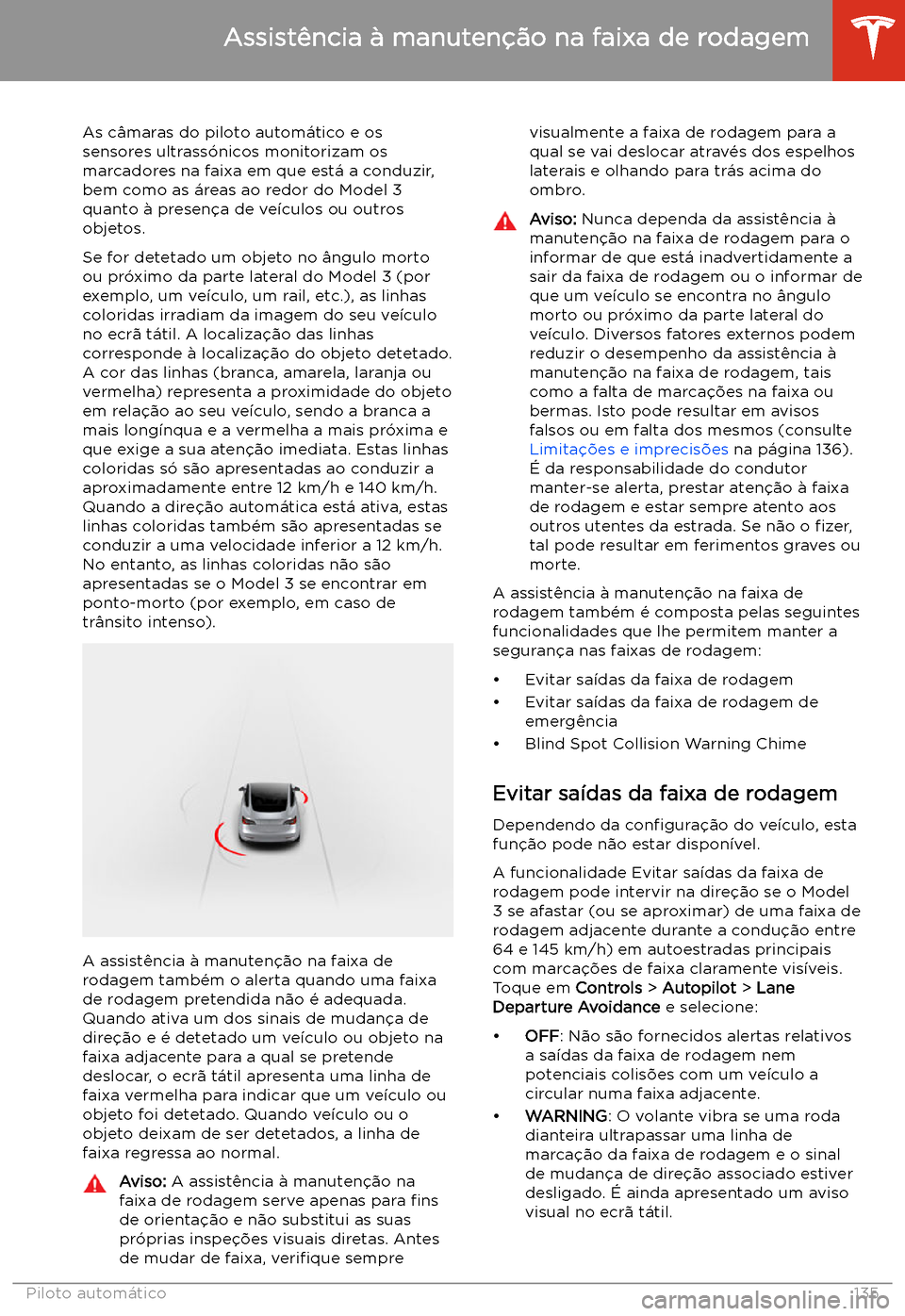 TESLA MODEL 3 2020  Manual do proprietário (in Portuguese) Assist
