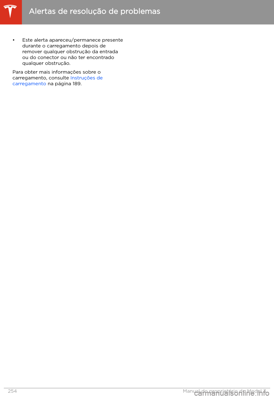 TESLA MODEL 3 2020  Manual do proprietário (in Portuguese) 
