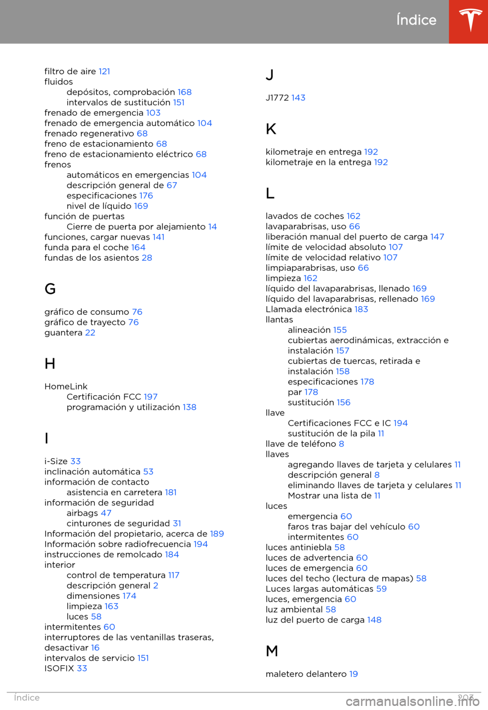 TESLA MODEL 3 2019  Manual del propietario (in Spanish)  