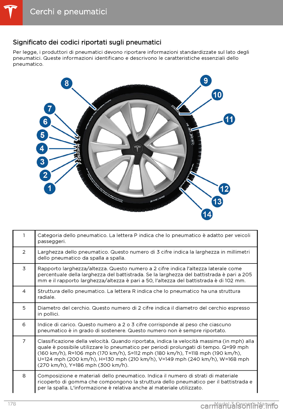 TESLA MODEL 3 2019  Manuale del proprietario (in Italian) Signi