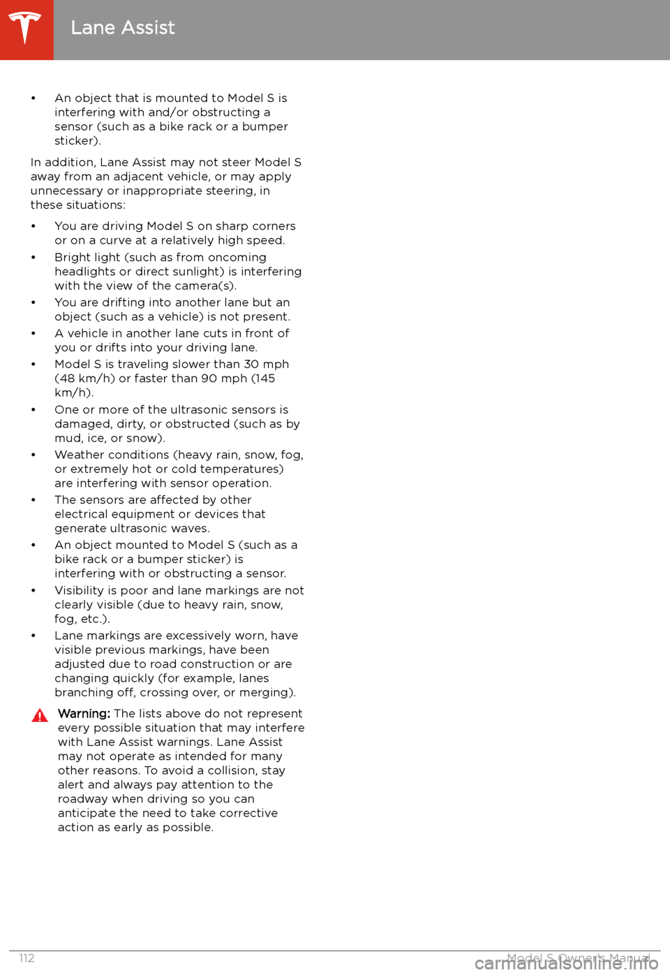 TESLA MODEL S 2020  Owners Manual 