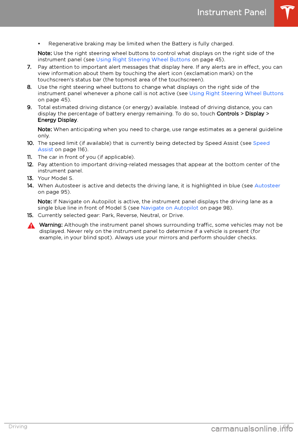 TESLA MODEL S 2020  Owners Manual 