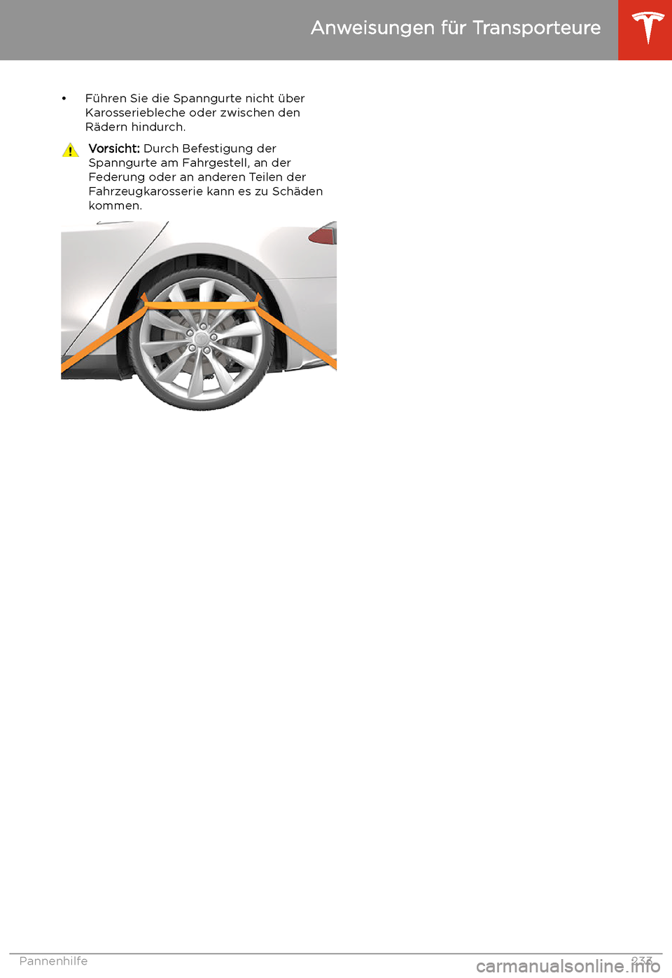 TESLA MODEL S 2020  Betriebsanleitung (in German) 