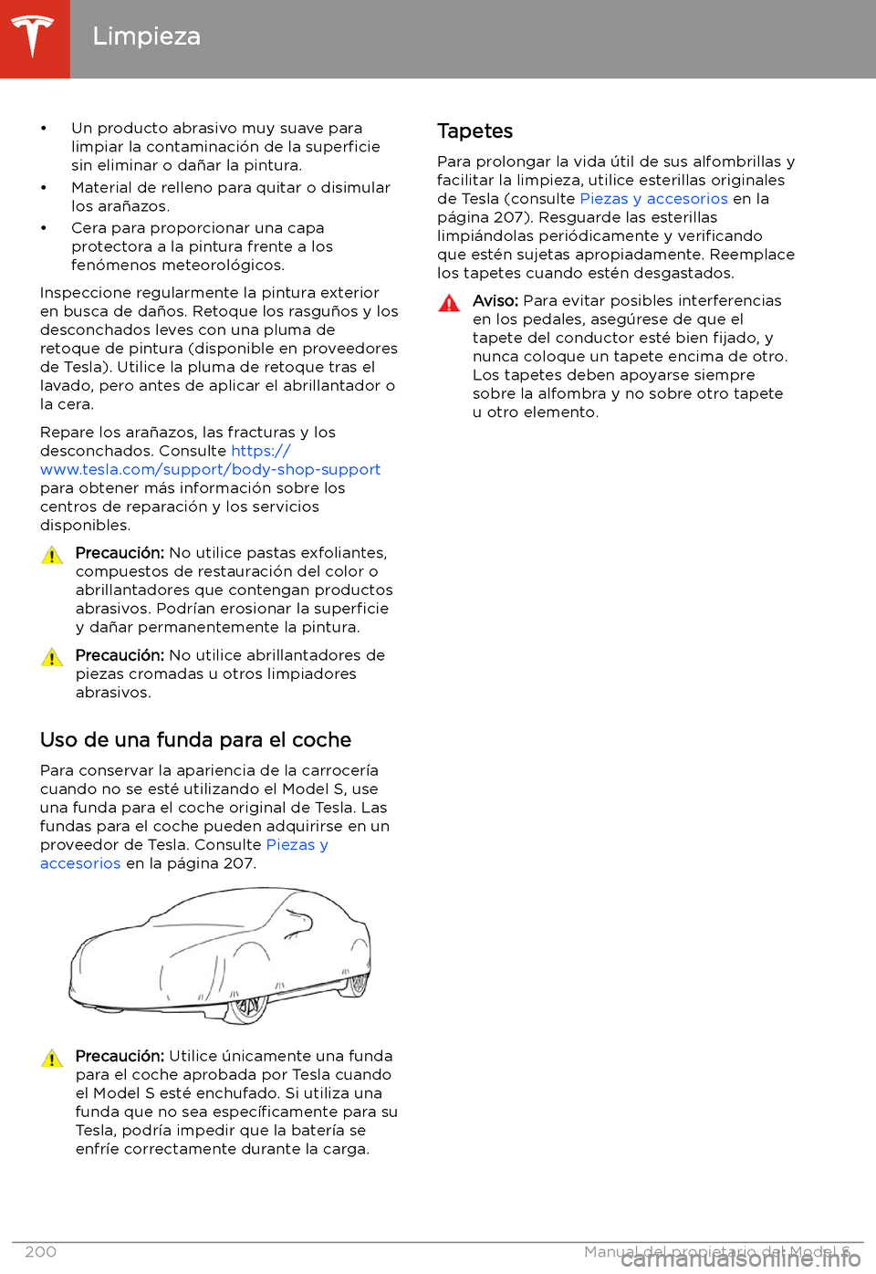 TESLA MODEL S 2020  Manual del propietario (in Spanish)  