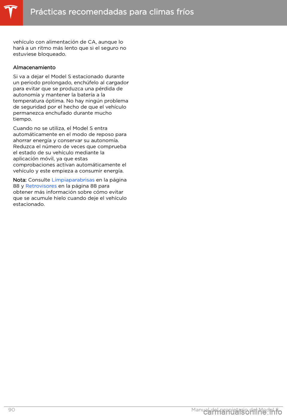 TESLA MODEL S 2020  Manual del propietario (in Spanish)  veh