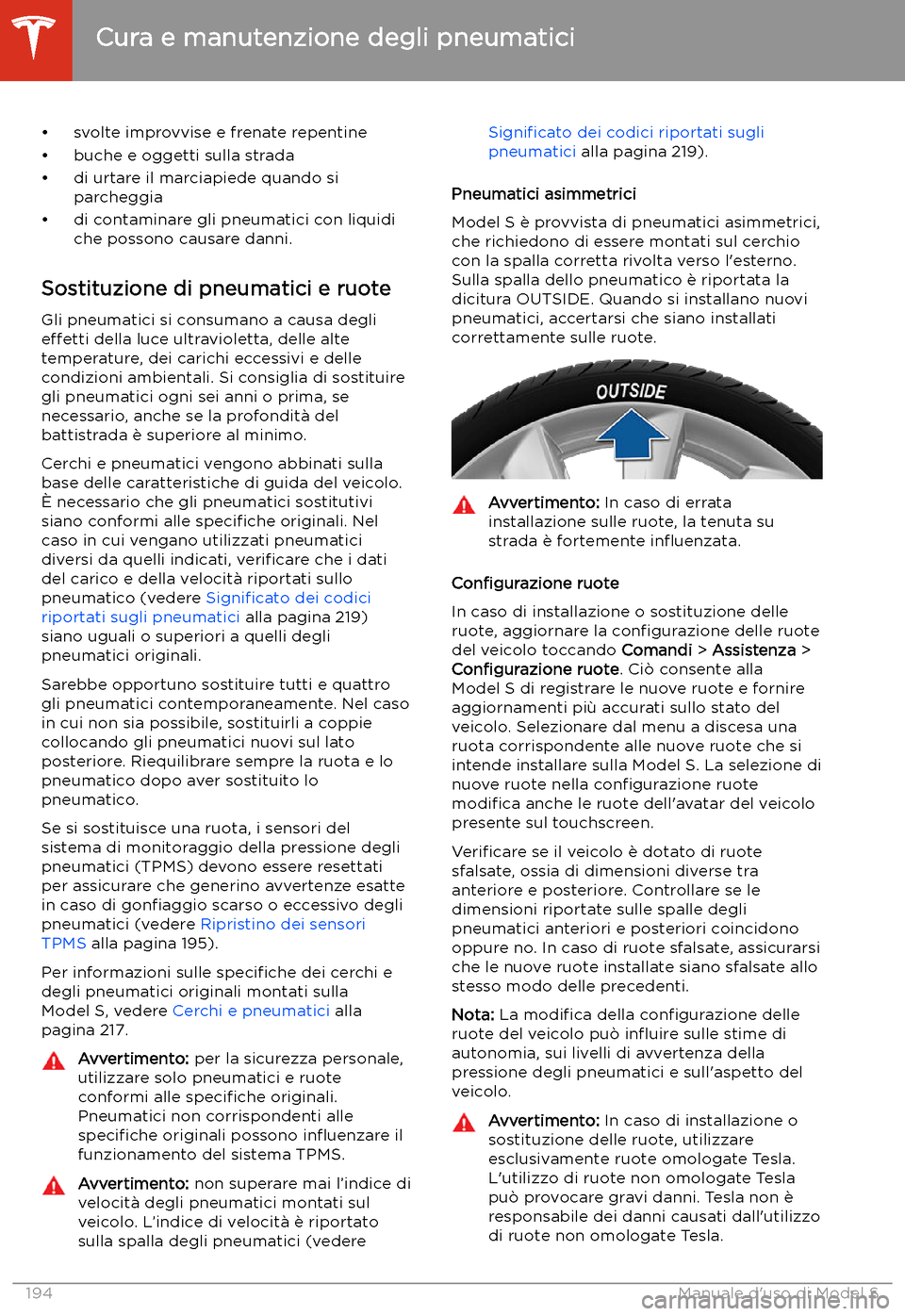 TESLA MODEL S 2020  Manuale del proprietario (in Italian)  