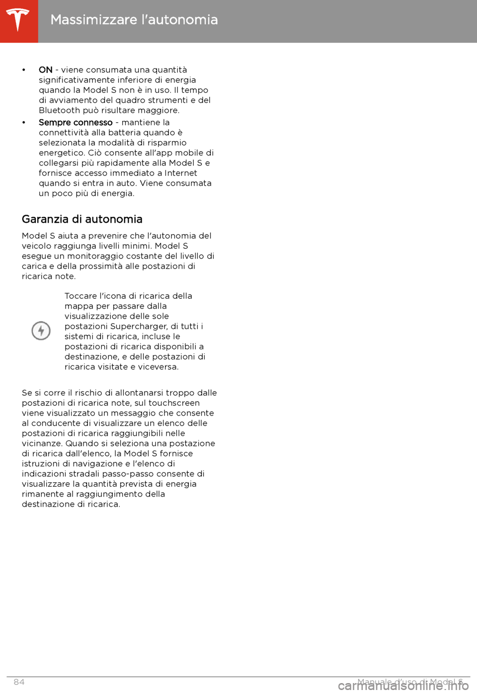TESLA MODEL S 2020  Manuale del proprietario (in Italian)  