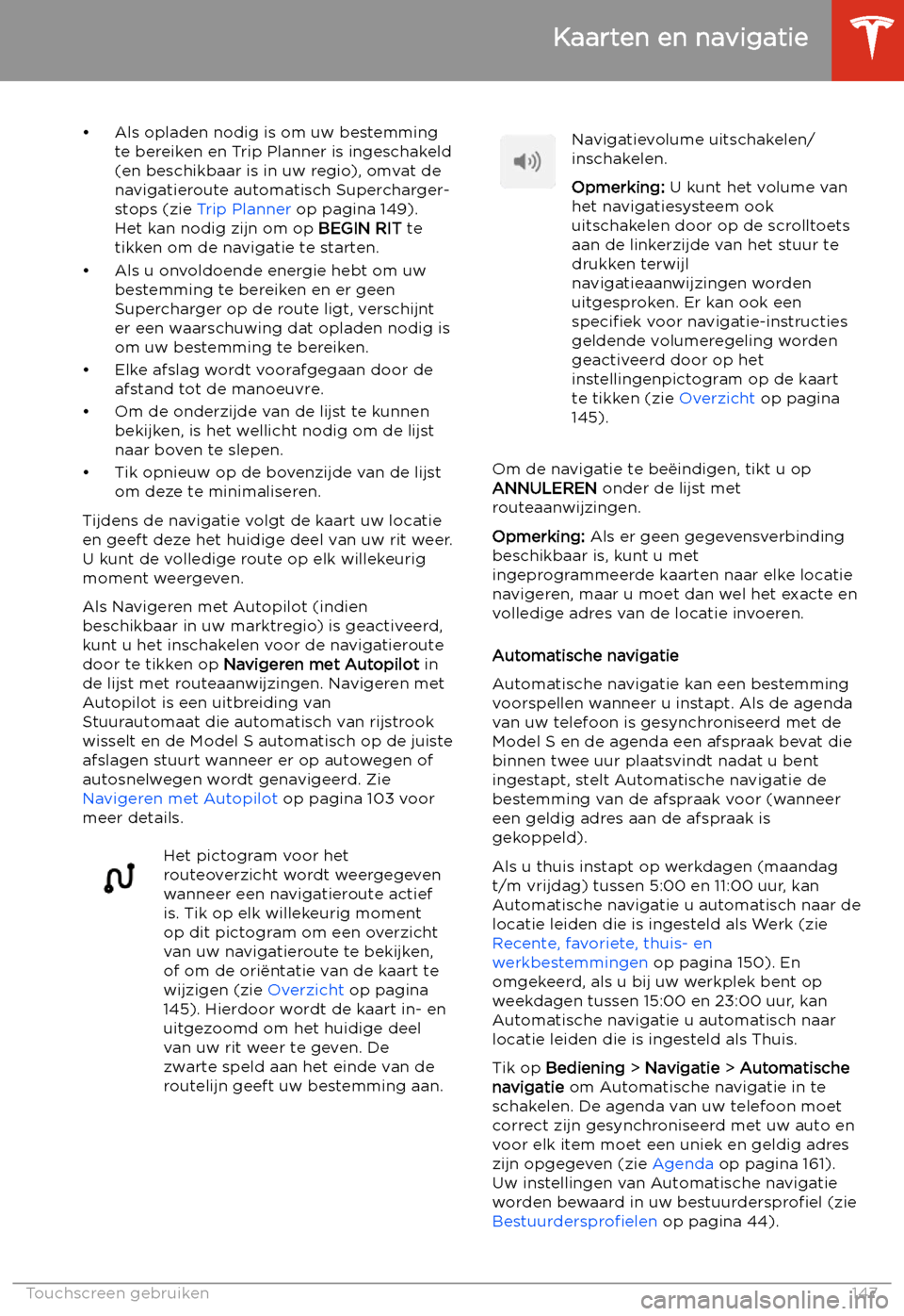 TESLA MODEL S 2020  Handleiding (in Dutch) 