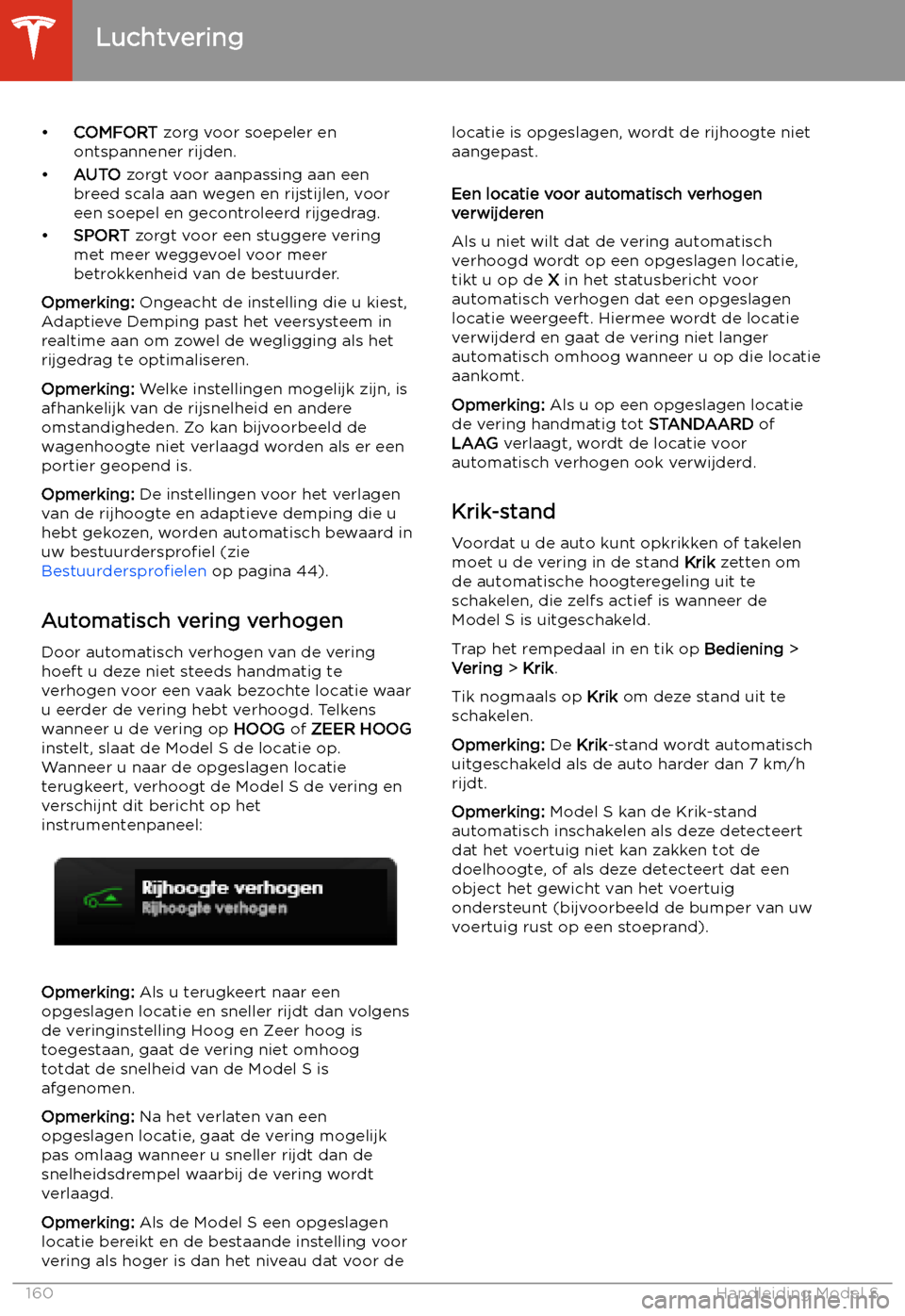 TESLA MODEL S 2020  Handleiding (in Dutch) 