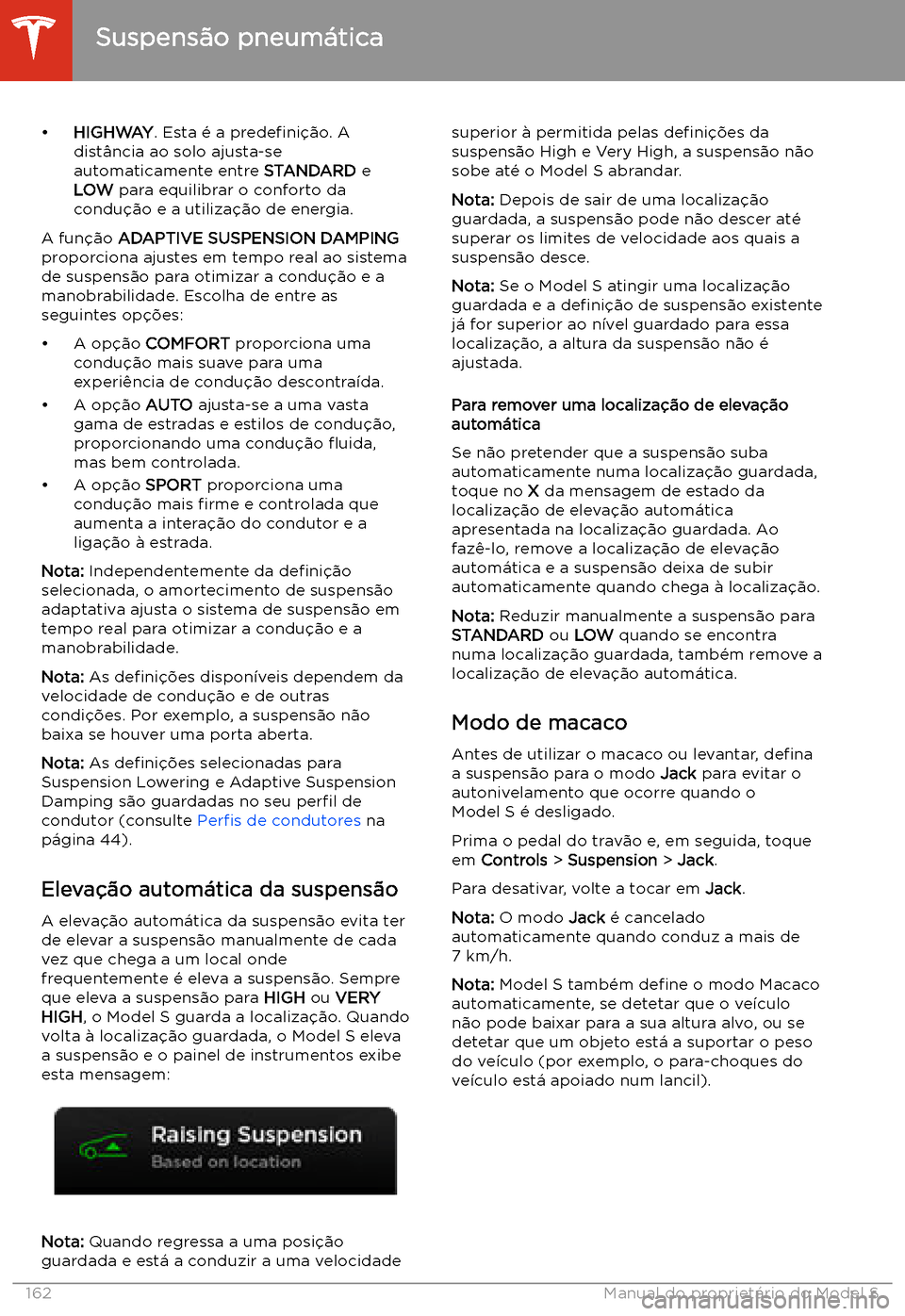 TESLA MODEL S 2020  Manual do proprietário (in Portuguese) 