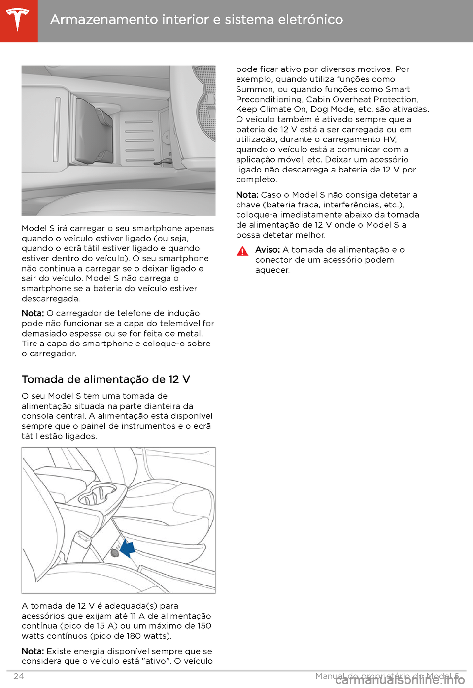 TESLA MODEL S 2020  Manual do proprietário (in Portuguese) Model S ir
