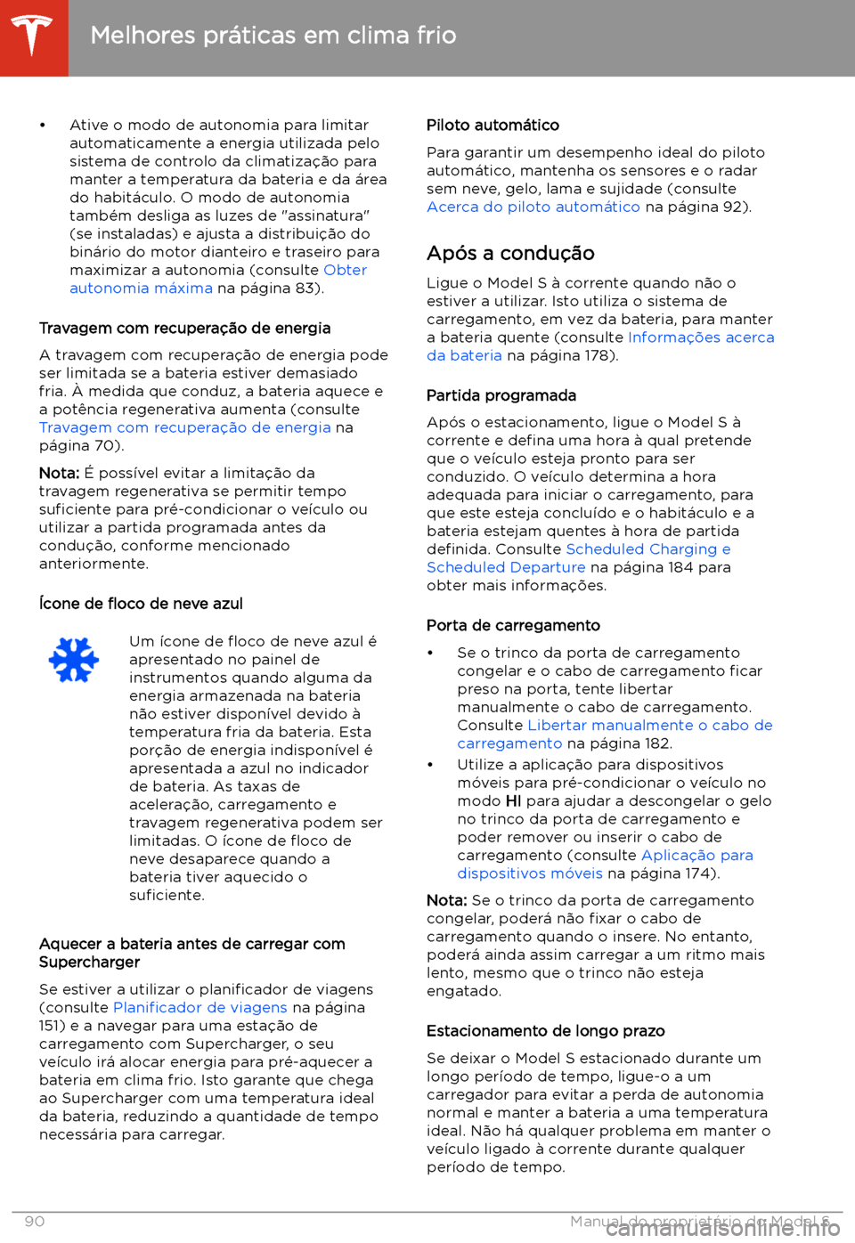 TESLA MODEL S 2020  Manual do proprietário (in Portuguese) 