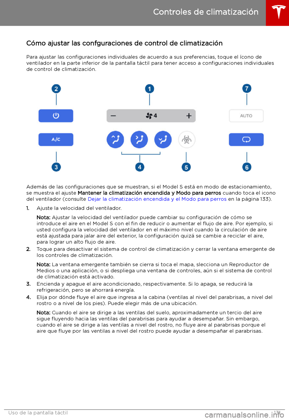 TESLA MODEL S 2019  Manual del propietario (in Spanish) C