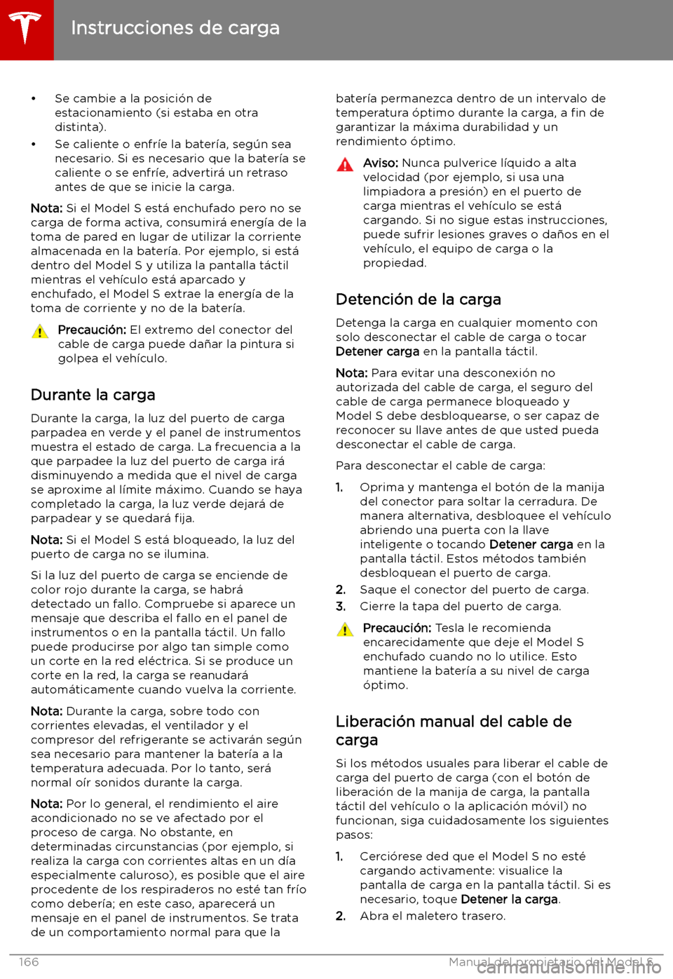 TESLA MODEL S 2019  Manual del propietario (in Spanish) 