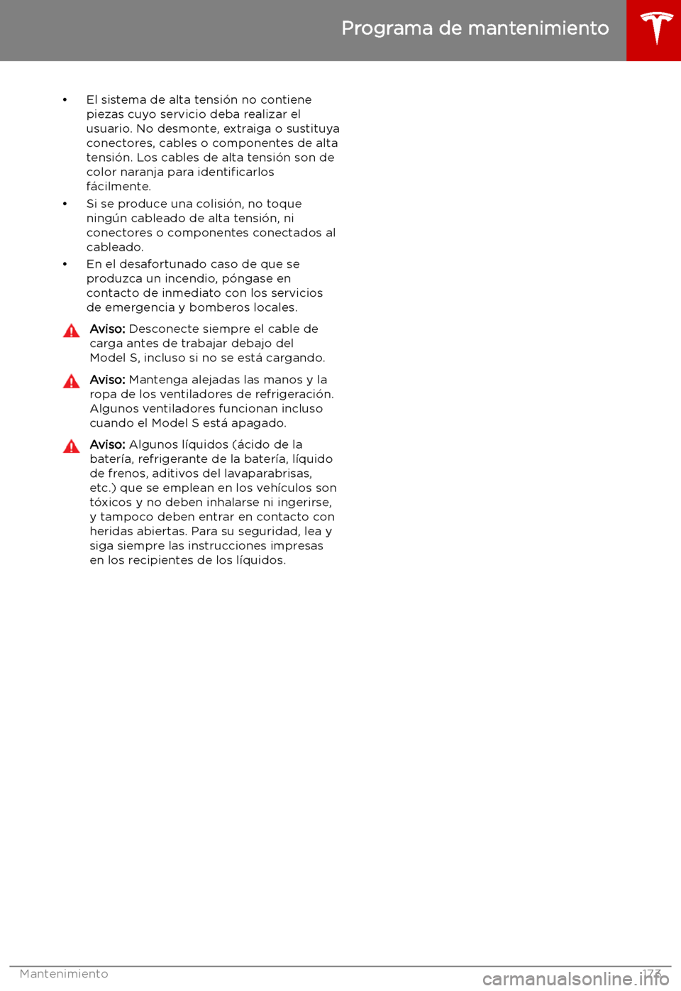 TESLA MODEL S 2019  Manual del propietario (in Spanish) 