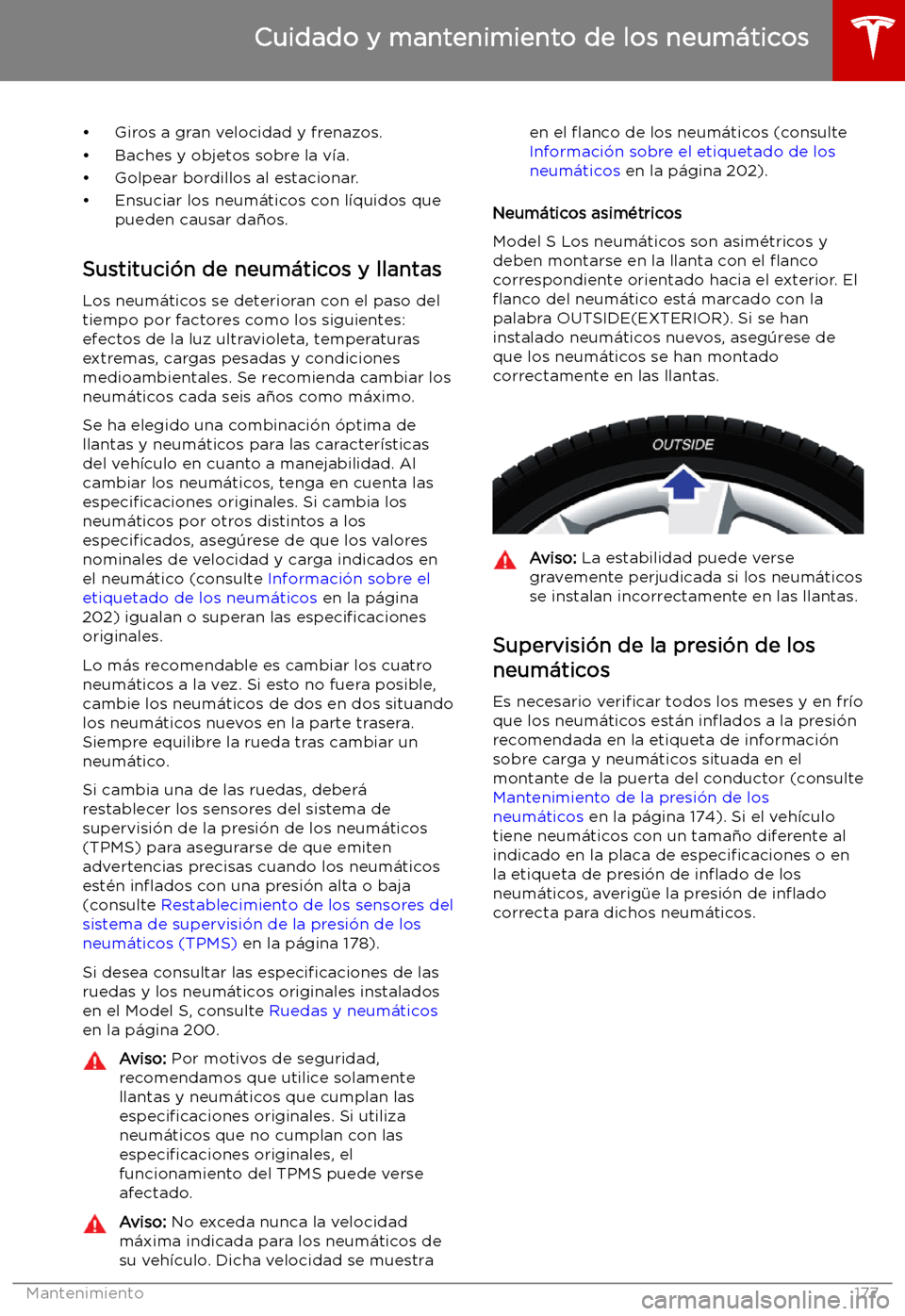 TESLA MODEL S 2019  Manual del propietario (in Spanish) 