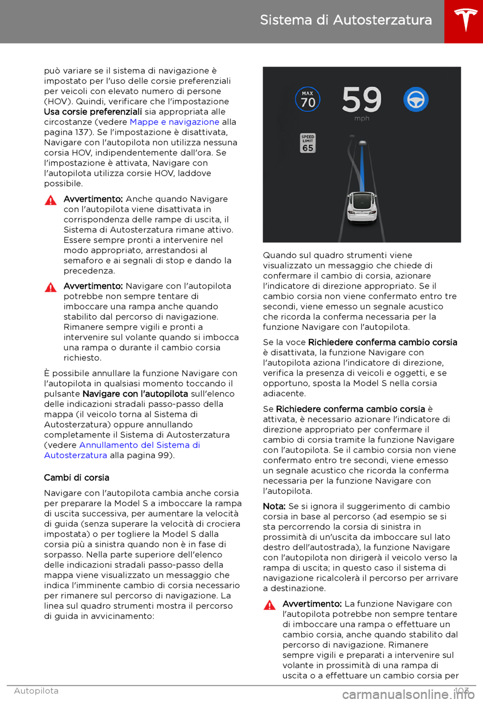 TESLA MODEL S 2019  Manuale del proprietario (in Italian) pu