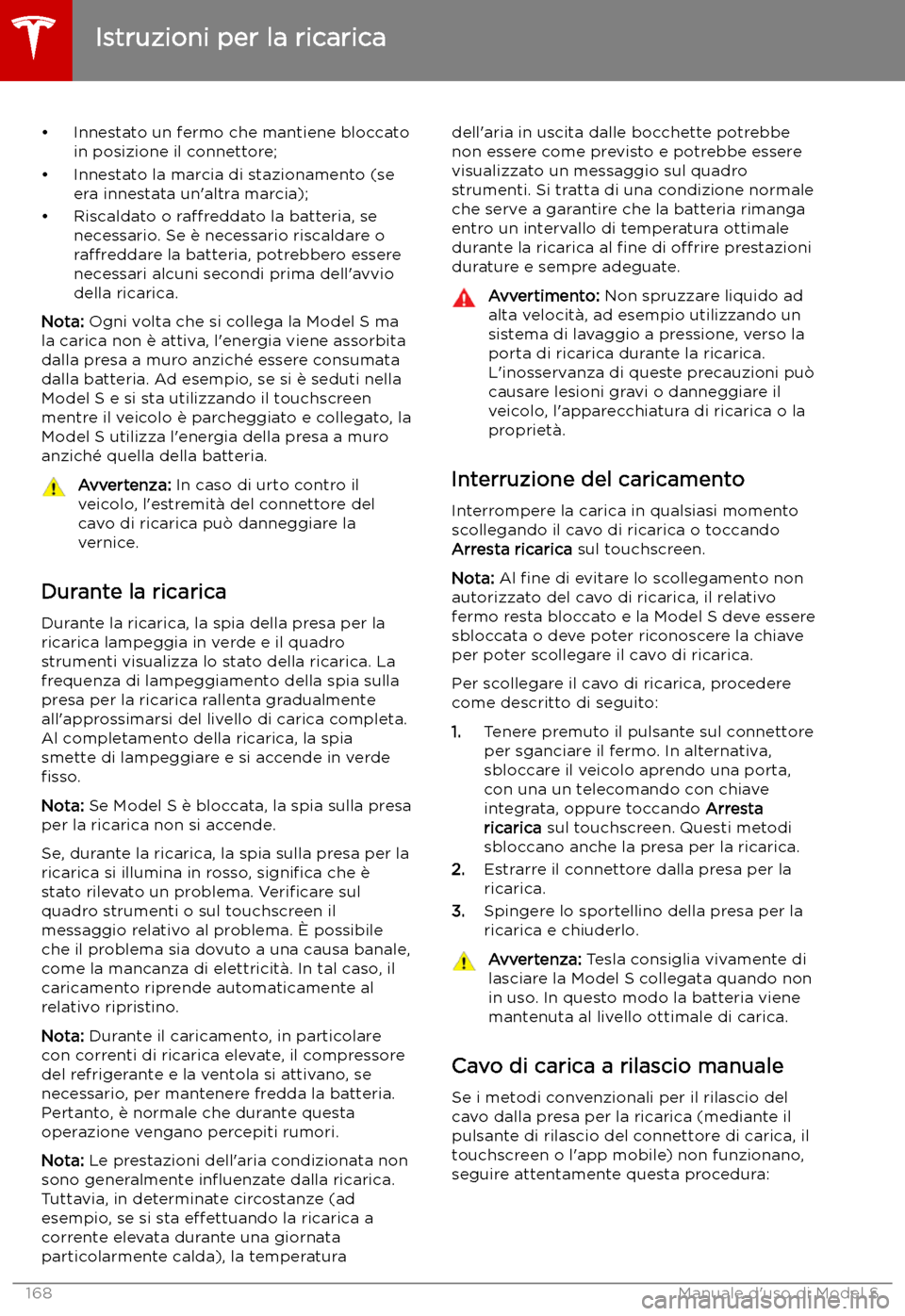 TESLA MODEL S 2019  Manuale del proprietario (in Italian) 