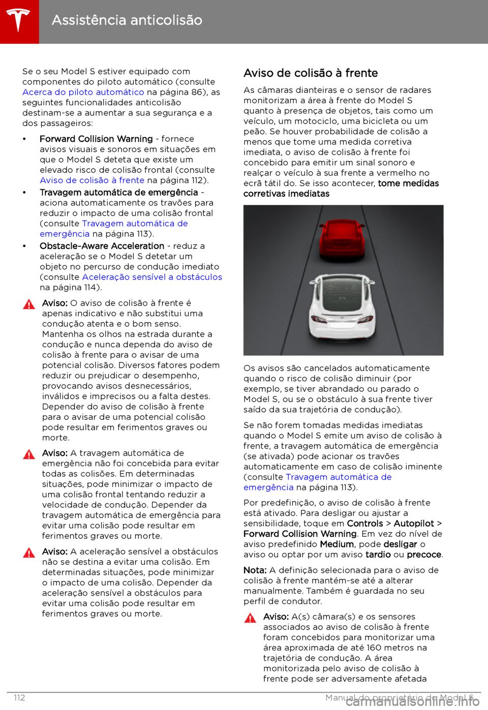TESLA MODEL S 2019  Manual do proprietário (in Portuguese) Assist