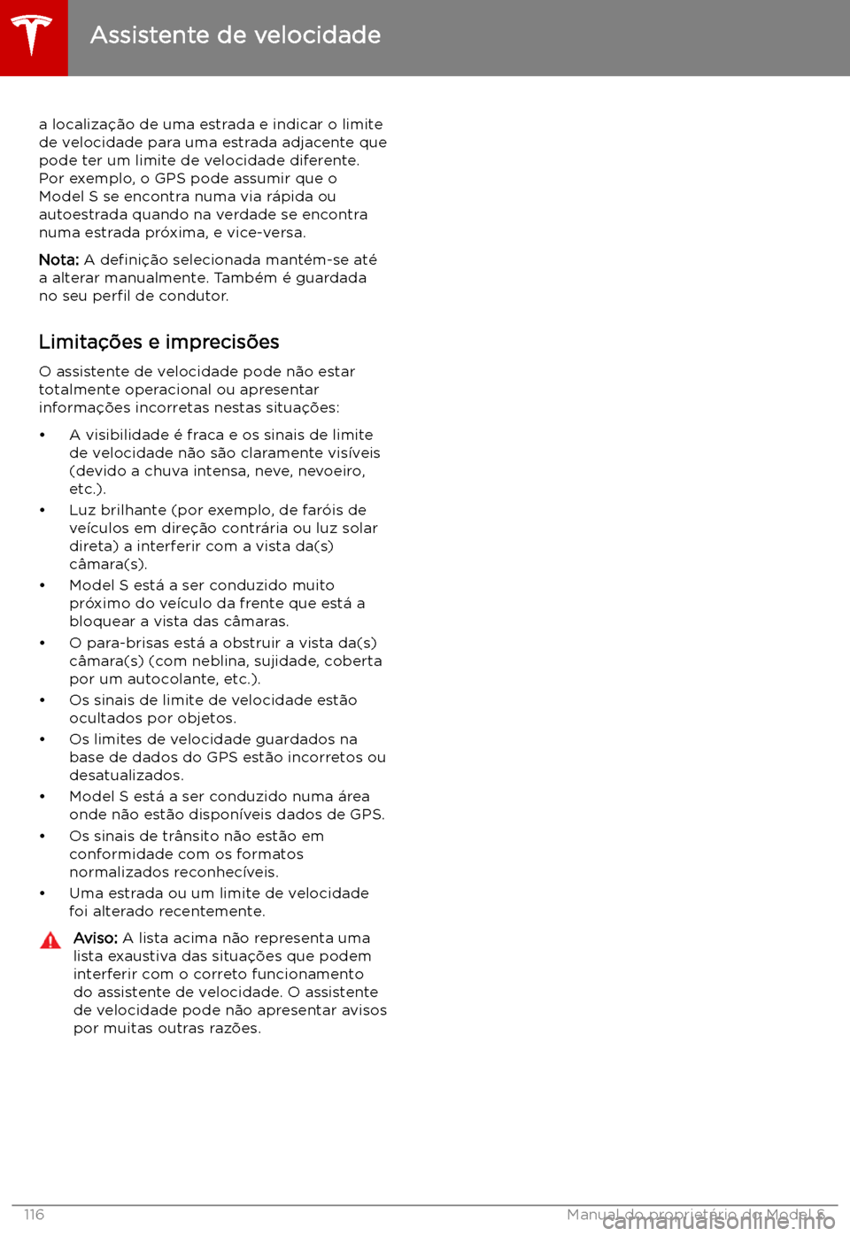 TESLA MODEL S 2019  Manual do proprietário (in Portuguese) a localiza