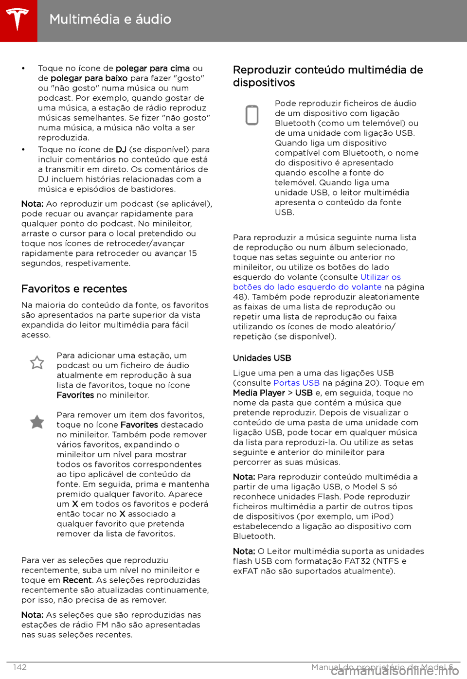 TESLA MODEL S 2019  Manual do proprietário (in Portuguese) 