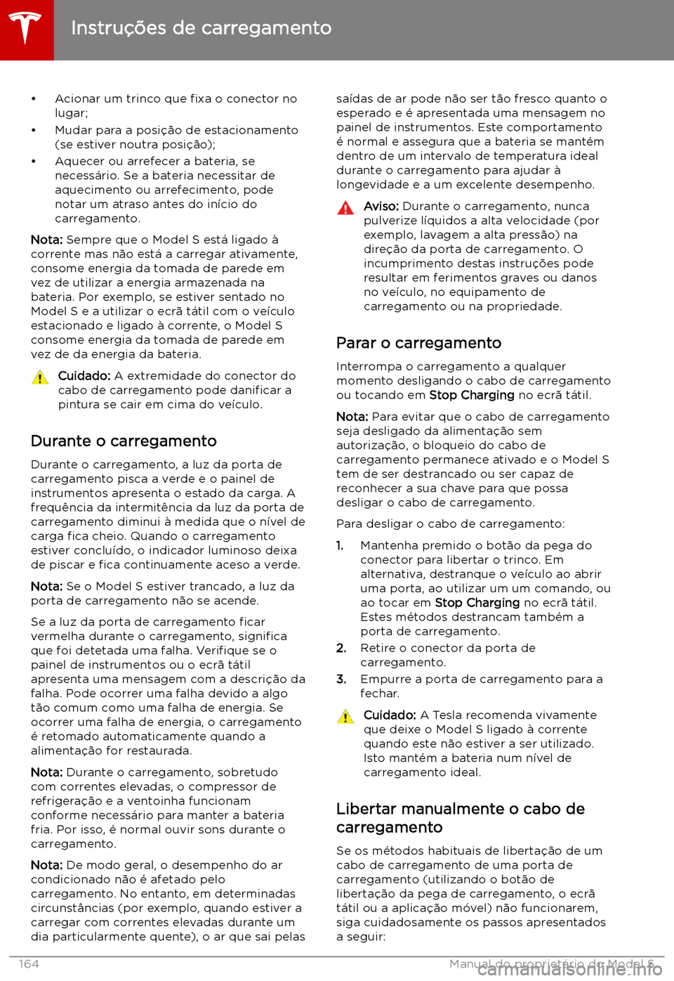 TESLA MODEL S 2019  Manual do proprietário (in Portuguese) 