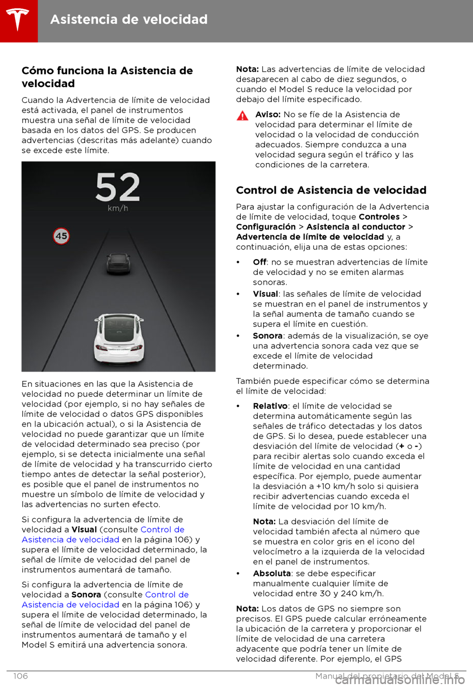 TESLA MODEL S 2018  Manual del propietario (in Spanish) C