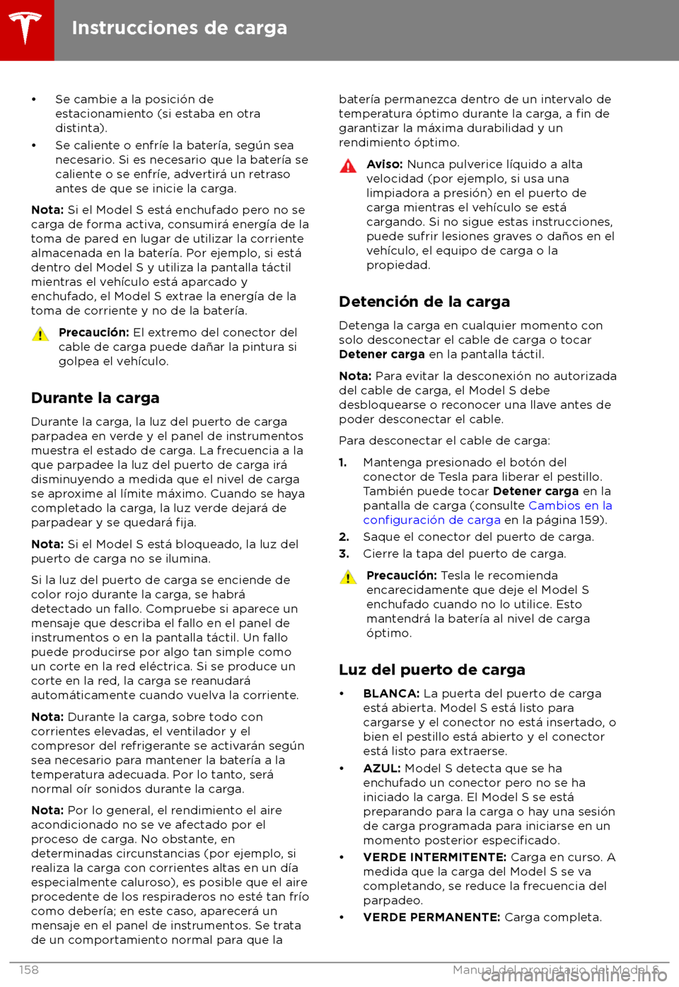 TESLA MODEL S 2018  Manual del propietario (in Spanish) 