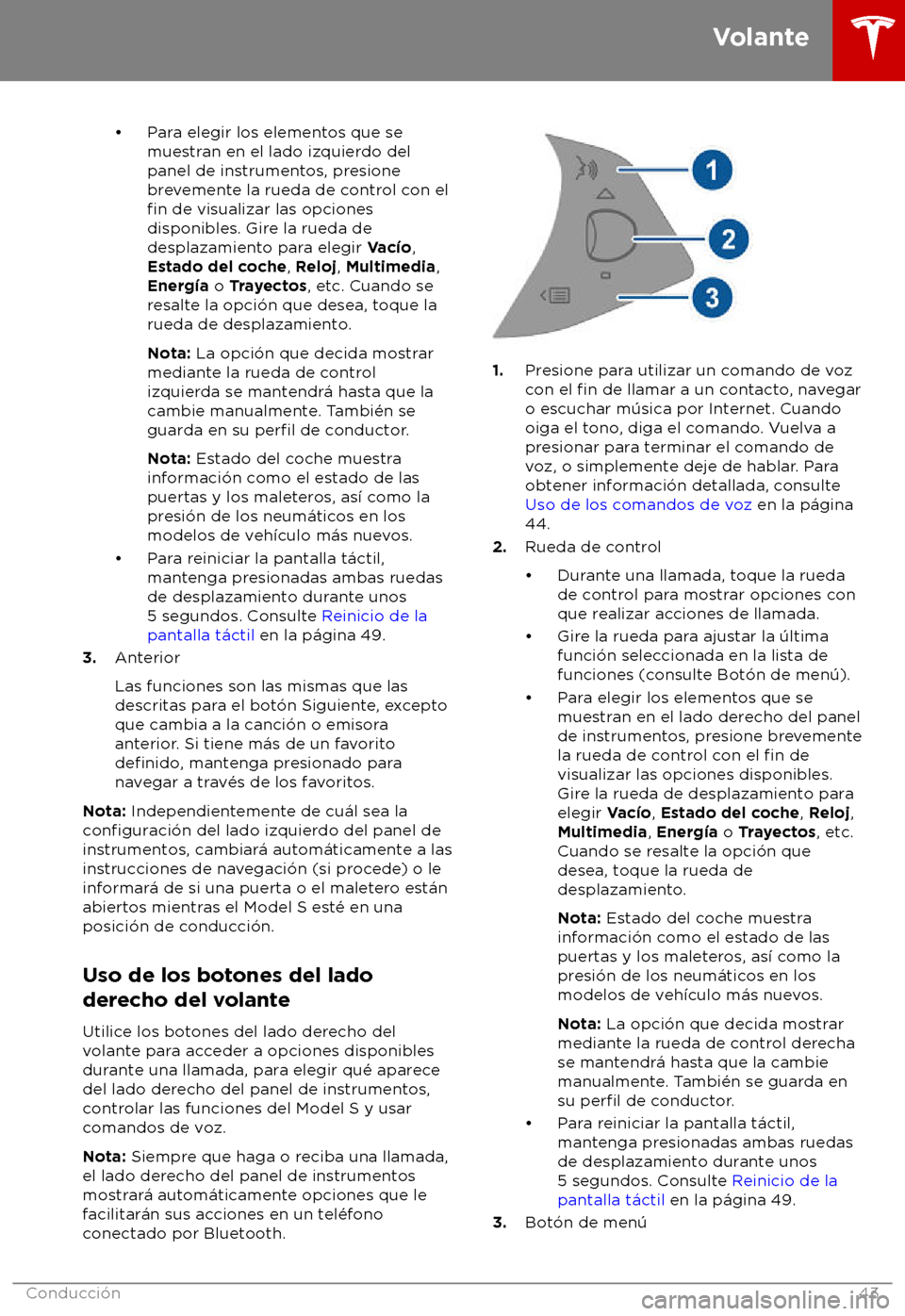 TESLA MODEL S 2018  Manual del propietario (in Spanish) 