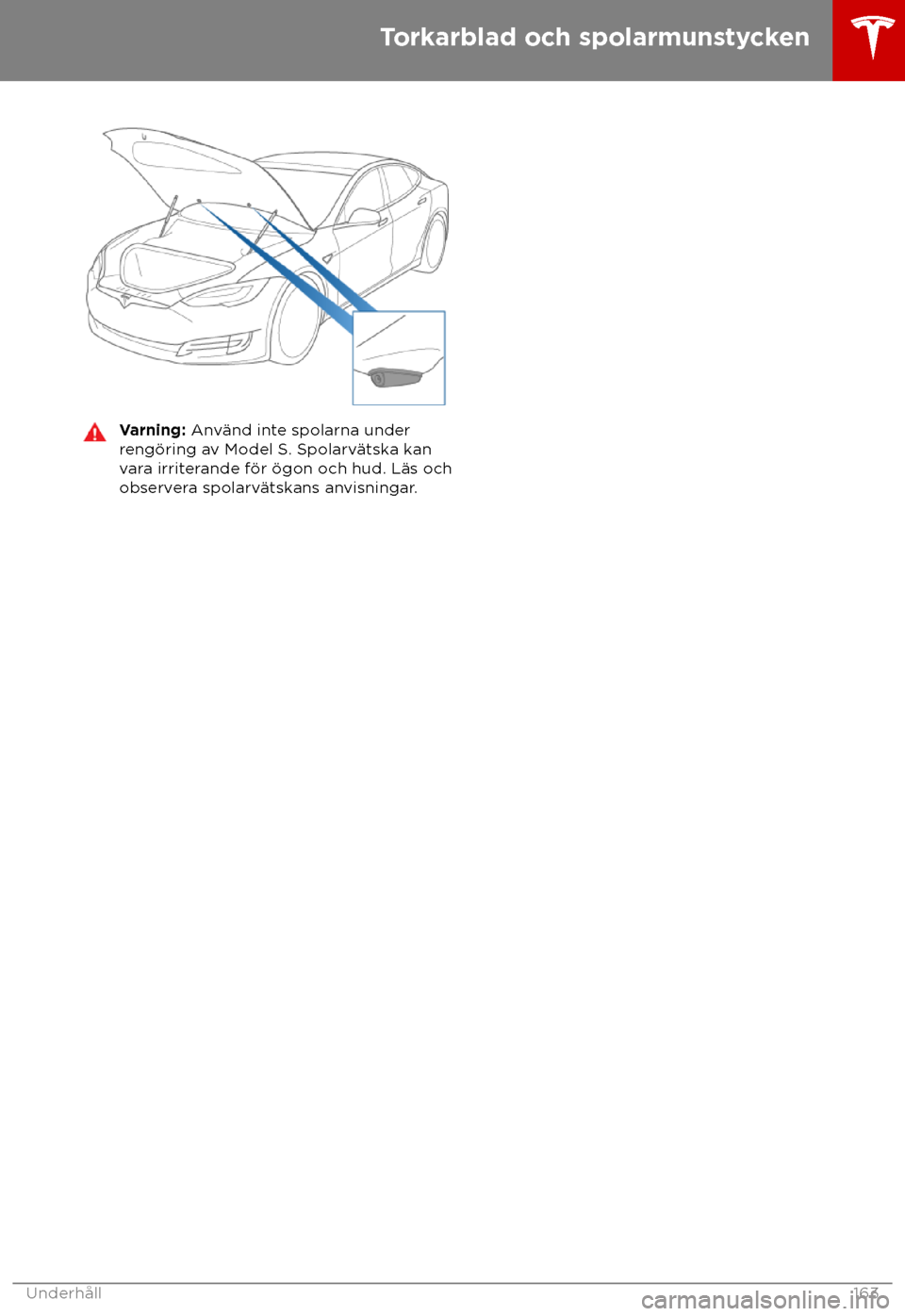 TESLA MODEL S 2018  Ägarmanual (in Swedish) Varning: An
v