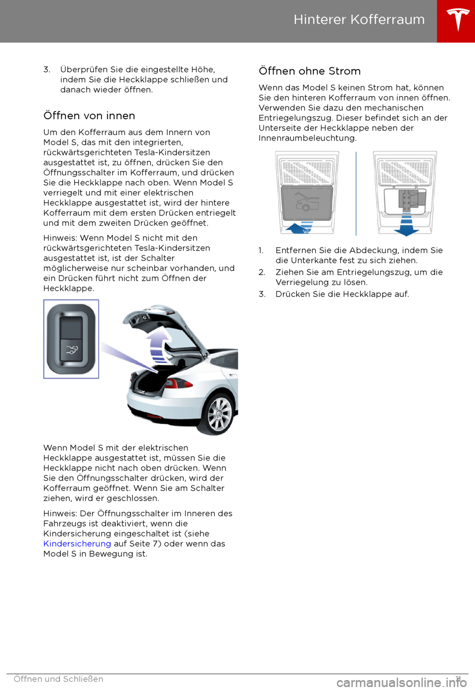 TESLA MODEL S 2017  Betriebsanleitung (in German)  3. 