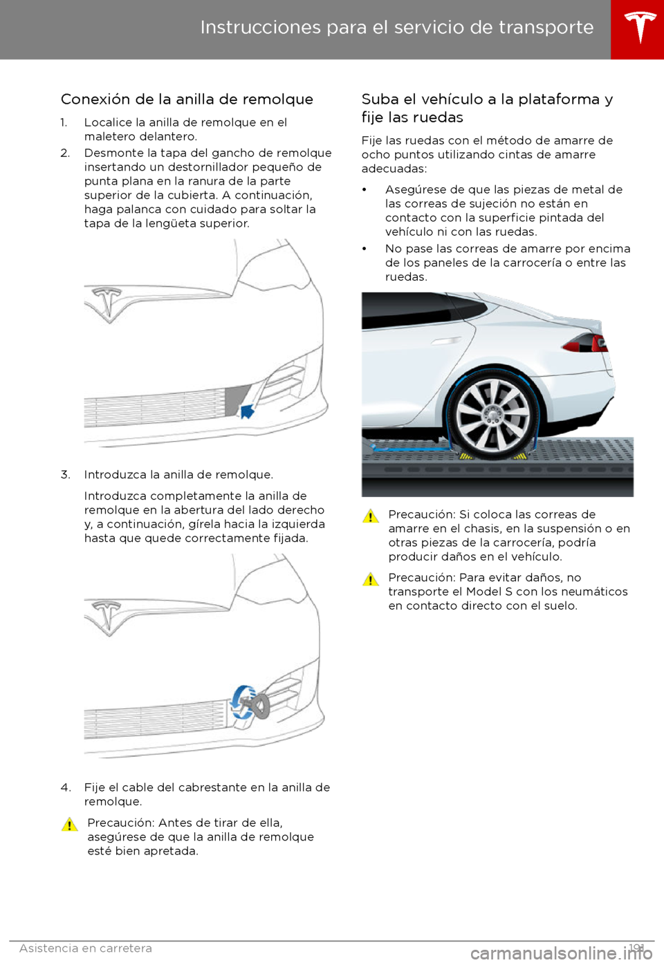 TESLA MODEL S 2017  Manual del propietario (in Spanish) Conexi