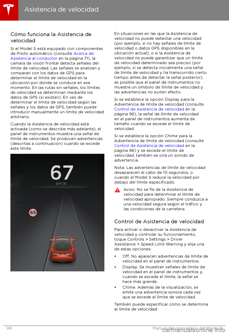 TESLA MODEL S 2017  Manual del propietario (in Spanish) C