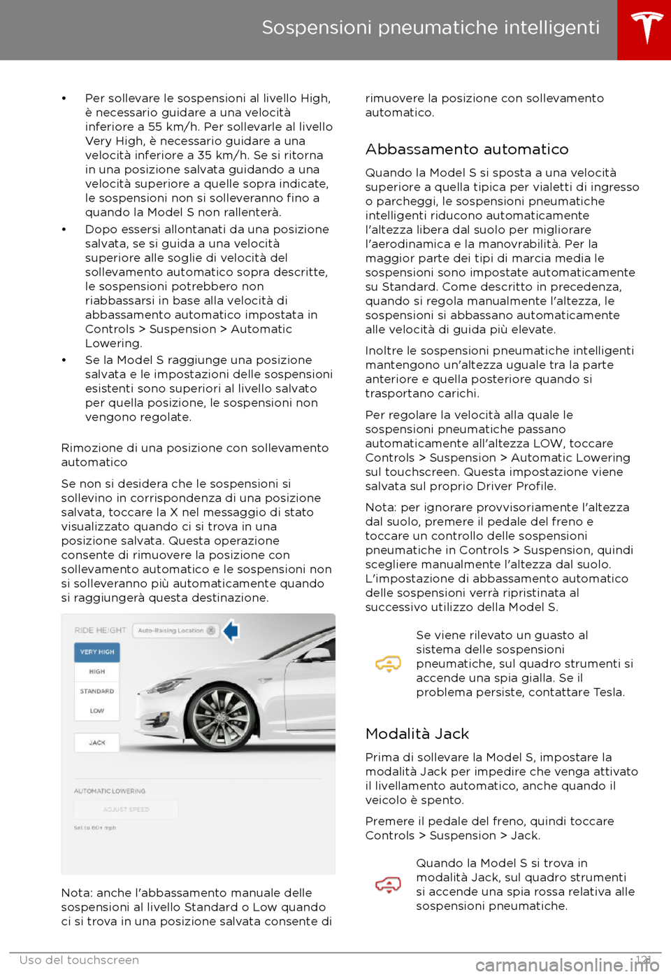 TESLA MODEL S 2017  Manuale del proprietario (in Italian) 