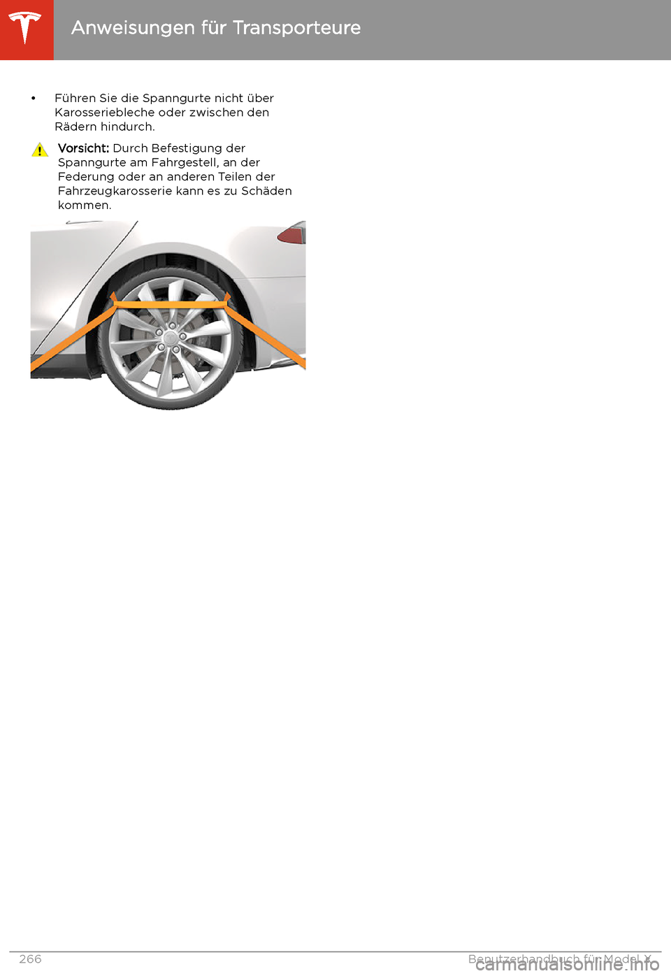 TESLA MODEL X 2020  Betriebsanleitung (in German) 