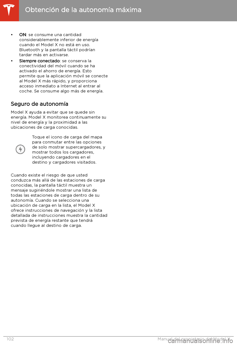 TESLA MODEL X 2020  Manual del propietario (in Spanish) 