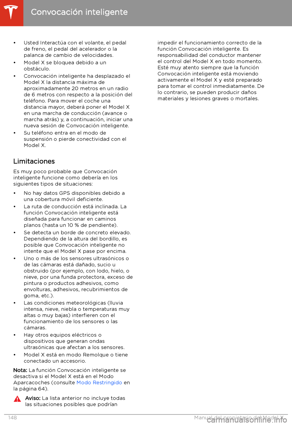 TESLA MODEL X 2020  Manual del propietario (in Spanish) 
