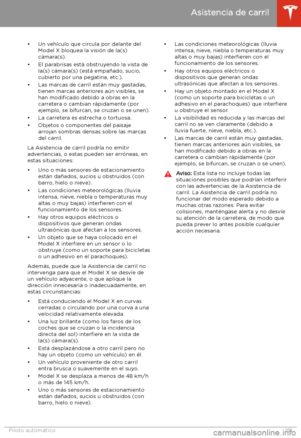 TESLA MODEL X 2020  Manual del propietario (in Spanish) 