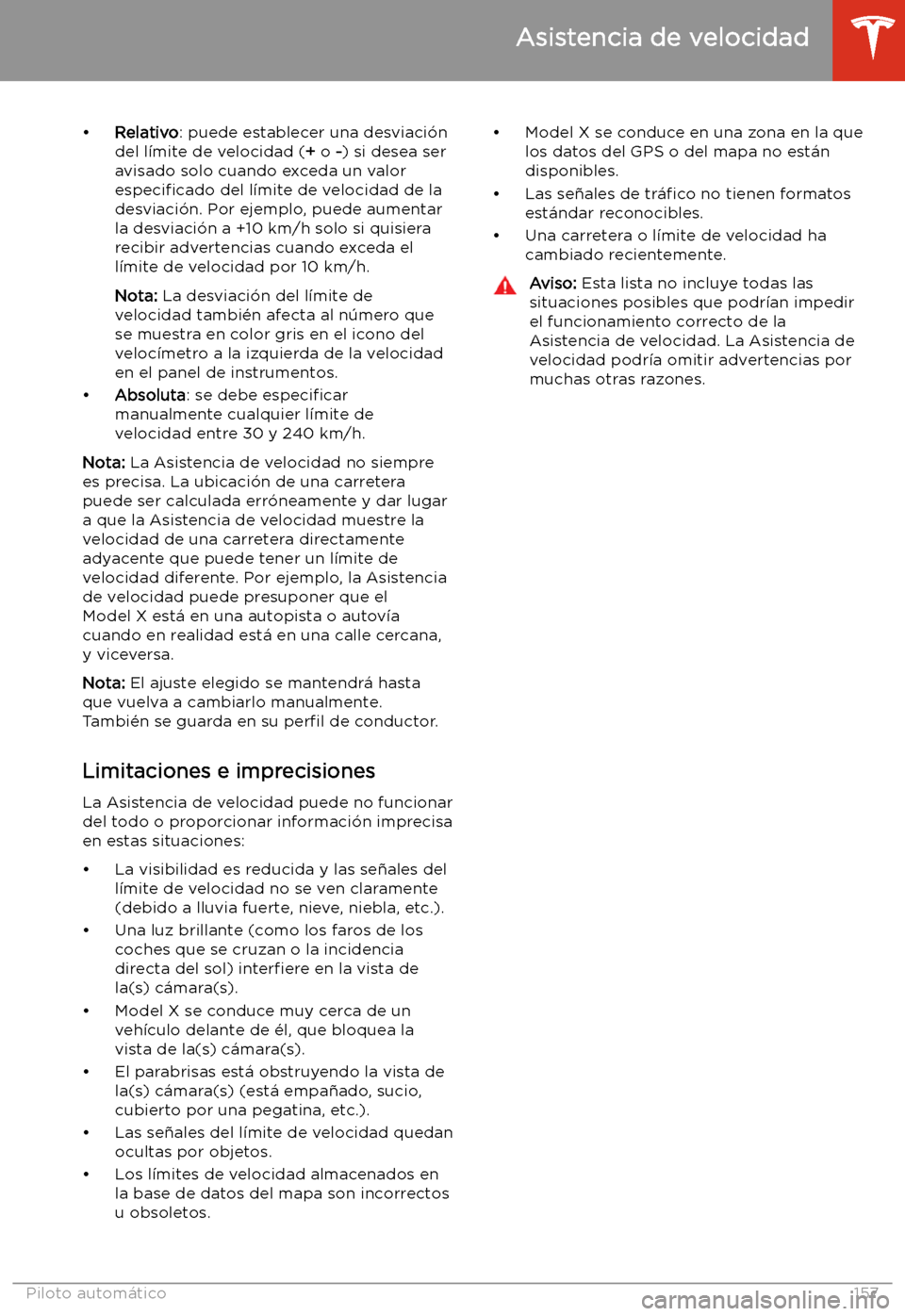 TESLA MODEL X 2020  Manual del propietario (in Spanish) 