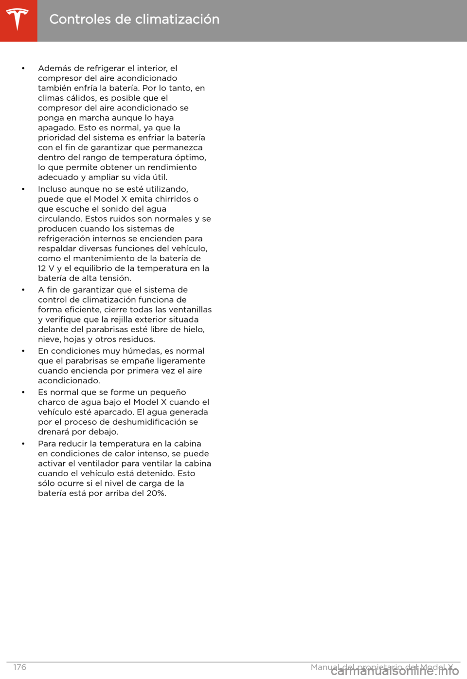 TESLA MODEL X 2020  Manual del propietario (in Spanish) 