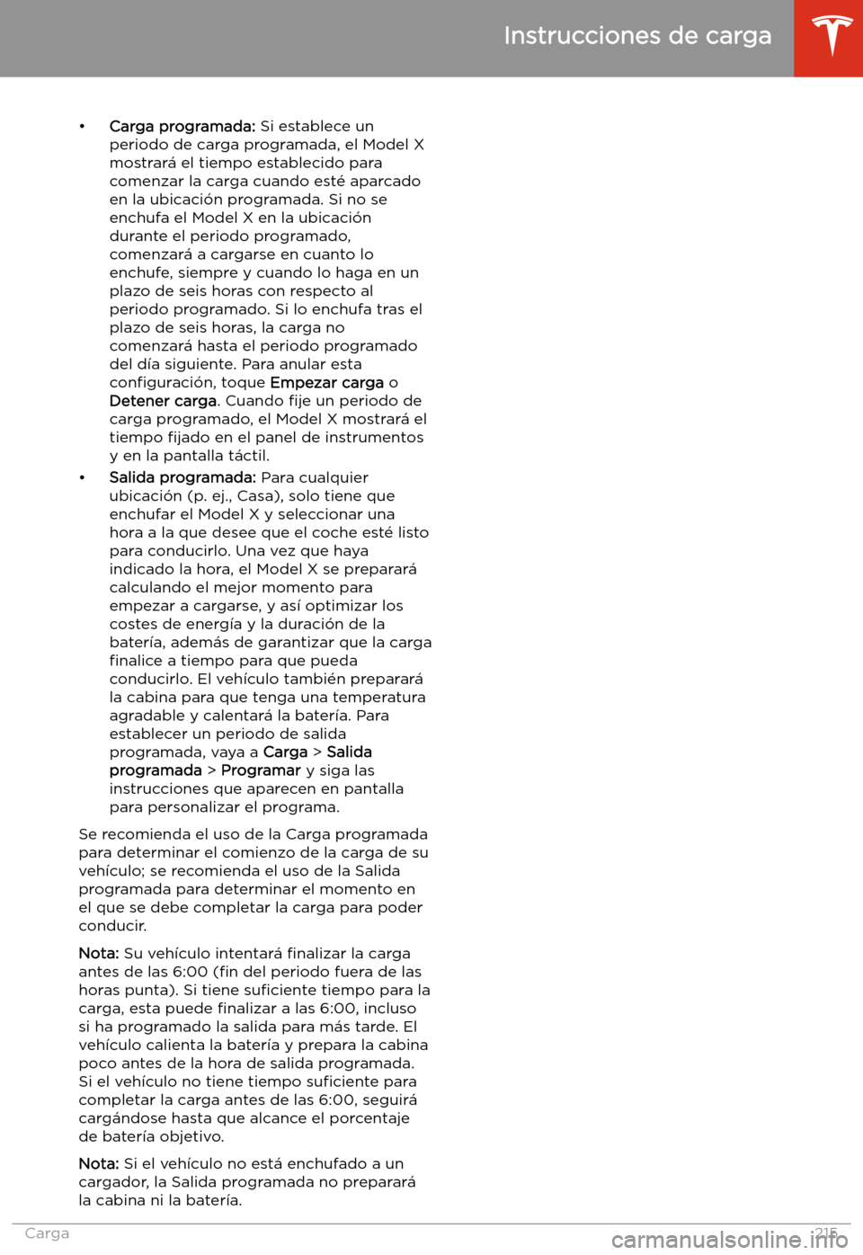 TESLA MODEL X 2020  Manual del propietario (in Spanish) 