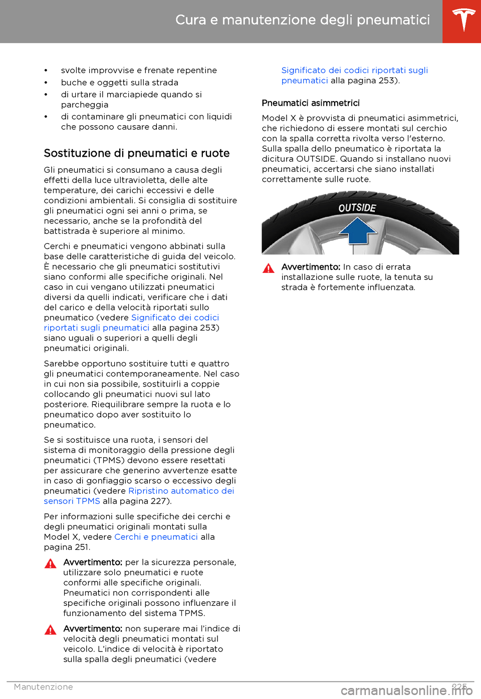 TESLA MODEL X 2020  Manuale del proprietario (in Italian) 