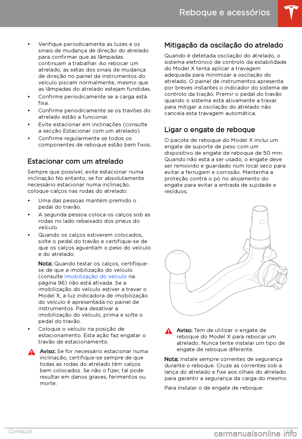 TESLA MODEL X 2020  Manual do proprietário (in Portuguese)  