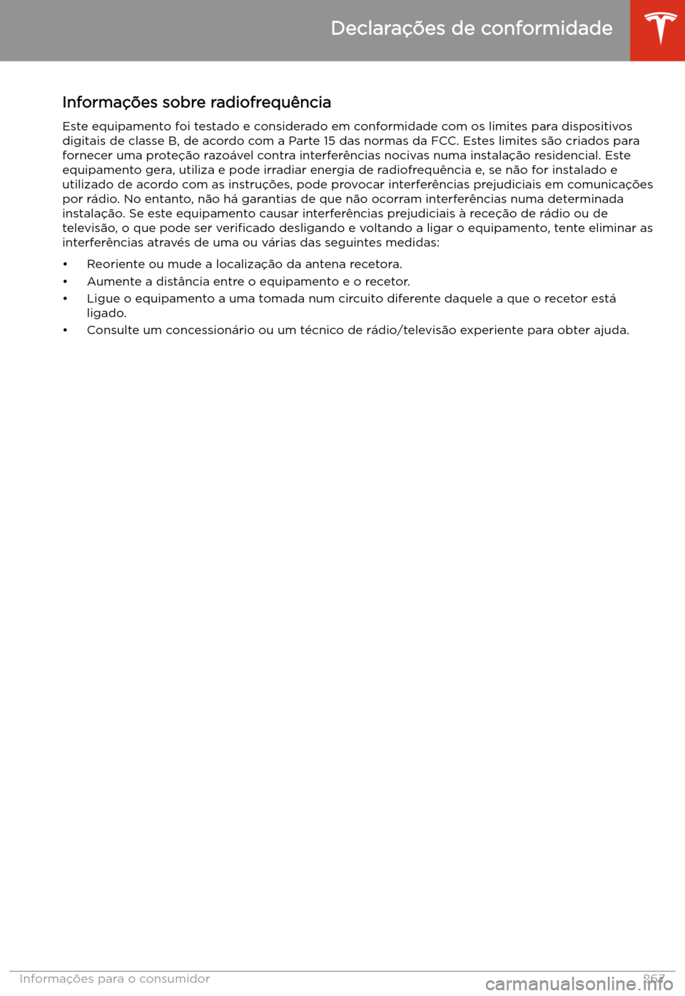TESLA MODEL X 2020  Manual do proprietário (in Portuguese)  Informa