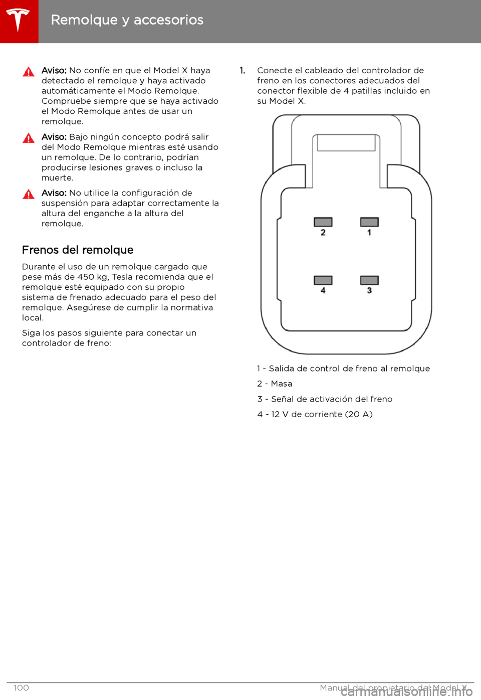 TESLA MODEL X 2019   Manual del propietario (in Spanish) Aviso: No conf