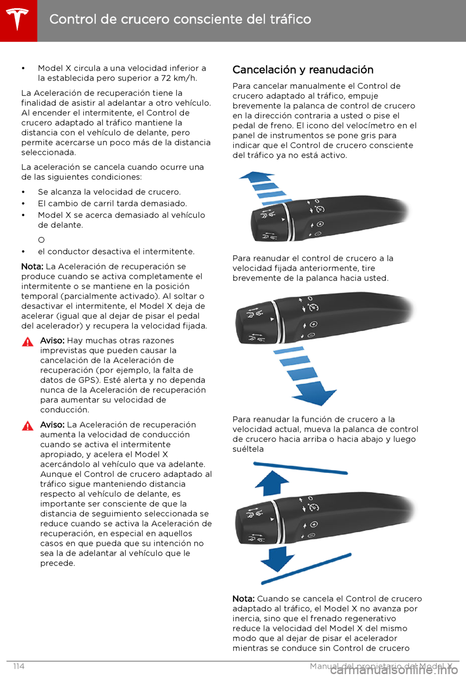 TESLA MODEL X 2019   Manual del propietario (in Spanish) 