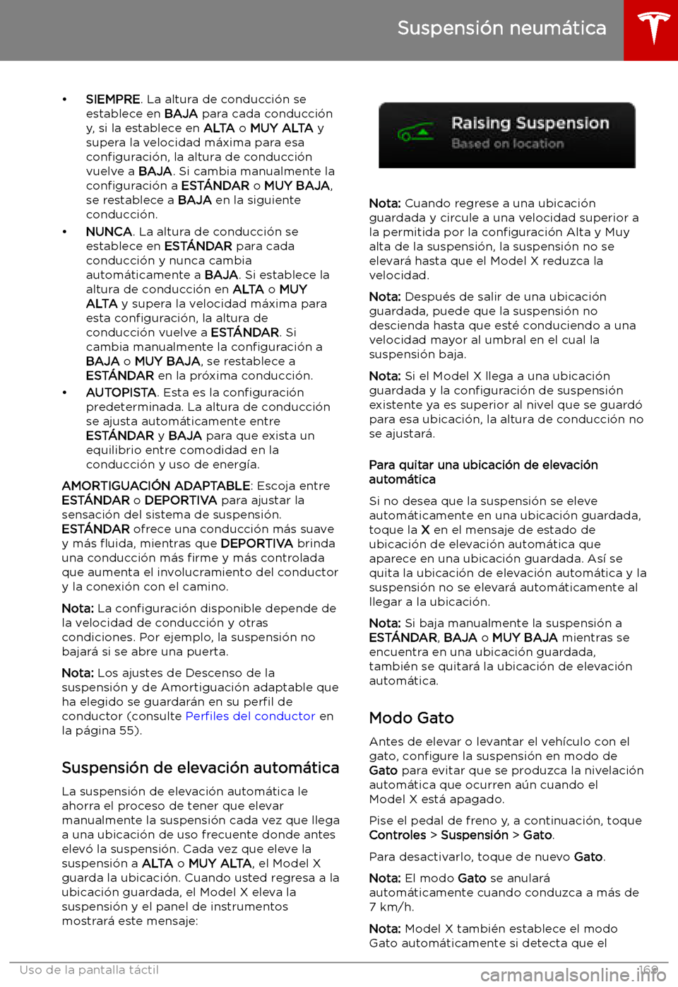 TESLA MODEL X 2019   Manual del propietario (in Spanish) 