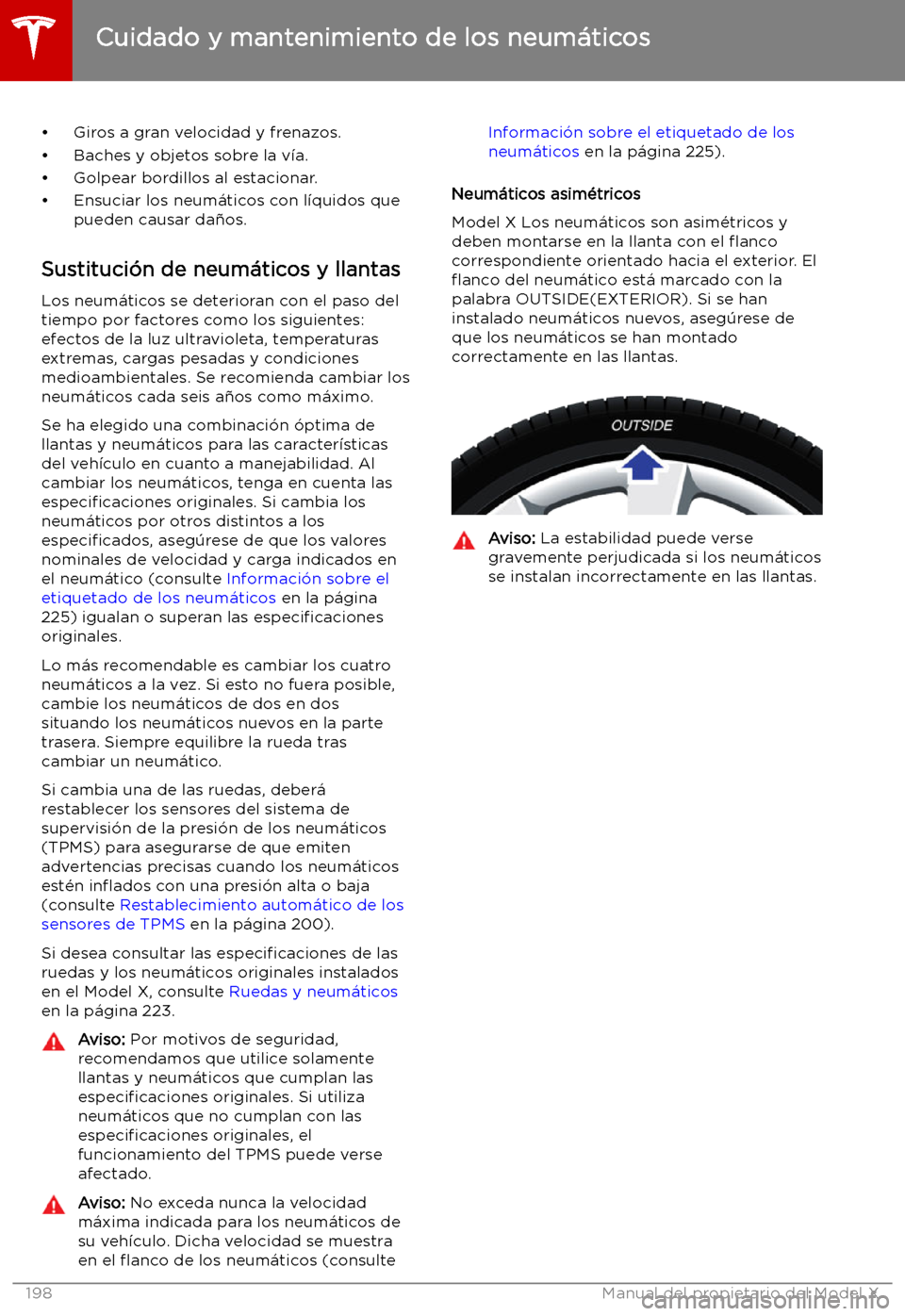 TESLA MODEL X 2019   Manual del propietario (in Spanish) 