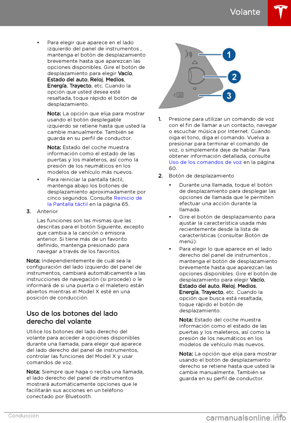 TESLA MODEL X 2019   Manual del propietario (in Spanish) 
