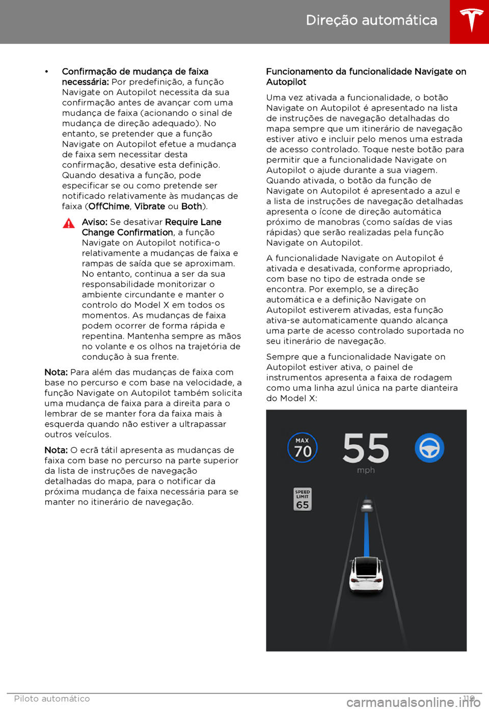 TESLA MODEL X 2019  Manual do proprietário (in Portuguese) 